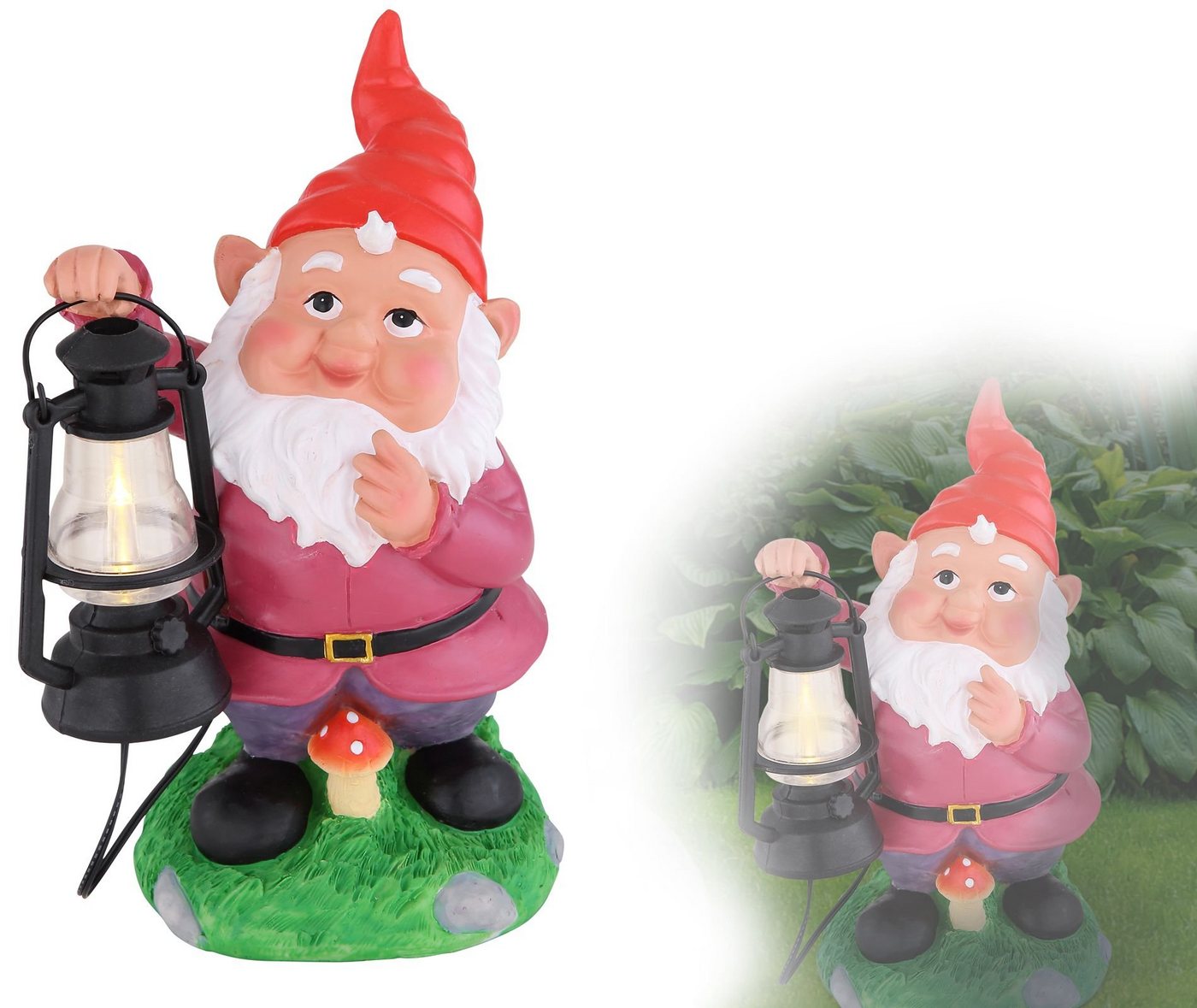 bmf-versand LED Solarleuchte Solarleuchte Garten Gartenzwerg Lustig Solarlampe Außen Außenleuchte, Gartenbeleuchtung, Balkon, Solarfigur, LED fest integriert, Warmweiß, Außenlampe bmf-versand LED Solarleuchte Solarleuchte Garten Gartenzwerg Lustig Solarlampe Außen Außenleuchte, Gartenbeleuchtung, Balkon, Solarfigur, LED fest integriert, Warmweiß, Außenlampe von bmf-versand
