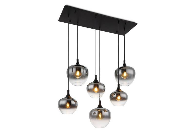 bmf-versand Hängeleuchte Hängelampe Esszimmer Rauchglas Hängeleuchte Pendelleuchte Wohnzimmer von bmf-versand