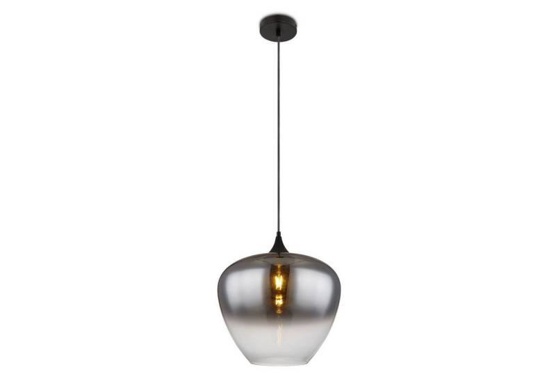 bmf-versand Hängeleuchte Hängeleuchte Esszimmer Rauchglas Hängelampe Esstisch Wohnzimmer, rauchfarben, ohne Leuchtmittel, Wohnzimmerlampe von bmf-versand