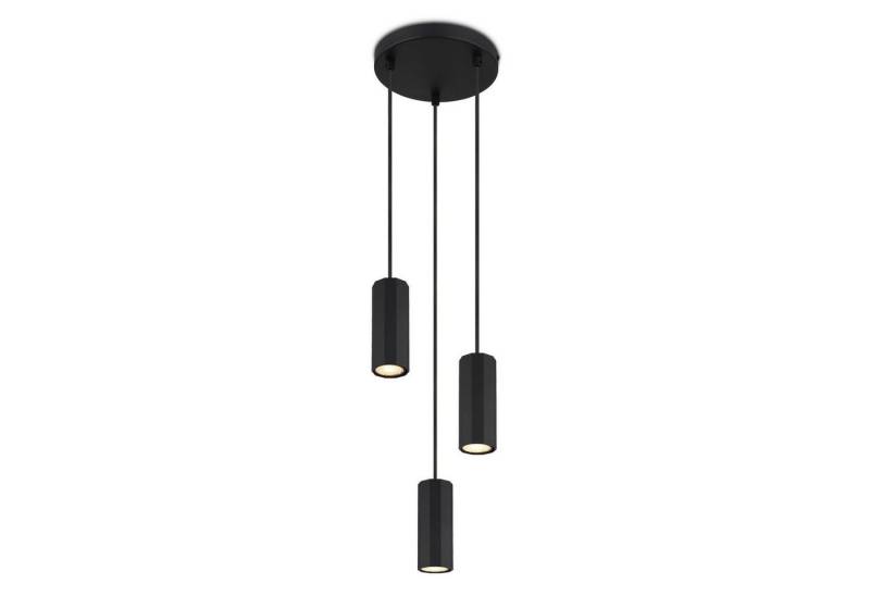 bmf-versand Hängeleuchte Hängelampe Esszimmer Schwarz Hängeleuchte Wohnzimmer 3-flammig Modern, Wohnzimmerlampe, ohne Leuchtmittel, Pendellampe von bmf-versand