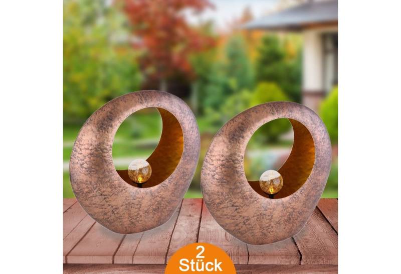 bmf-versand LED Solarleuchte Solarleuchte Garten 2er Set Skulptur Solarlampe Außen Außenleuchte, Dekolampe, Außenlampe, mit Schalter, LED fest integriert, warmweiß, Dekoleuchte bmf-versand LED Solarleuchte Solarleuchte Garten 2er Set Skulptur Solarlampe Außen Außenleuchte, Dekolampe, Außenlampe, mit Schalter, LED fest integriert, warmweiß, Dekoleuchte von bmf-versand