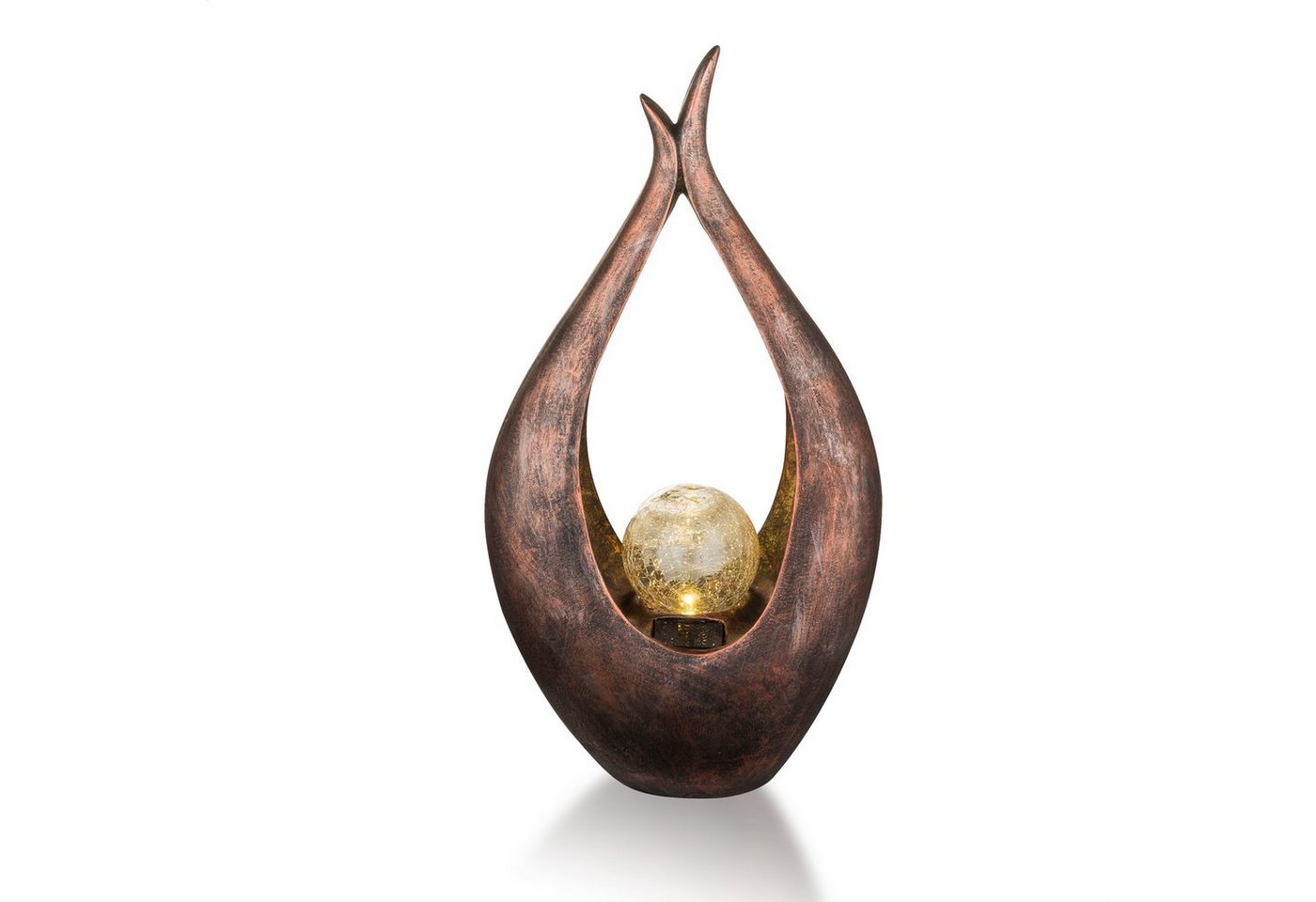 bmf-versand LED Solarleuchte Solarleuchte Garten Deko Solarlampe Außen Leuchte Solar Bronzeoptik, Glaskugel, mit Schalter, LED fest integriert, Warmweiß, Außenbeleuchtung bmf-versand LED Solarleuchte Solarleuchte Garten Deko Solarlampe Außen Leuchte Solar Bronzeoptik, Glaskugel, mit Schalter, LED fest integriert, Warmweiß, Außenbeleuchtung von bmf-versand