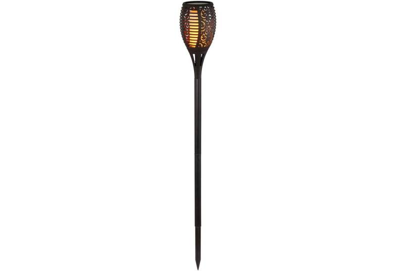 bmf-versand LED Solarleuchte Solarleuchte Garten Erdspieß Solarlampe Außenleuchte Gartenfackel, Wegelampe, LED fest integriert, Warmweiß, Fackel von bmf-versand