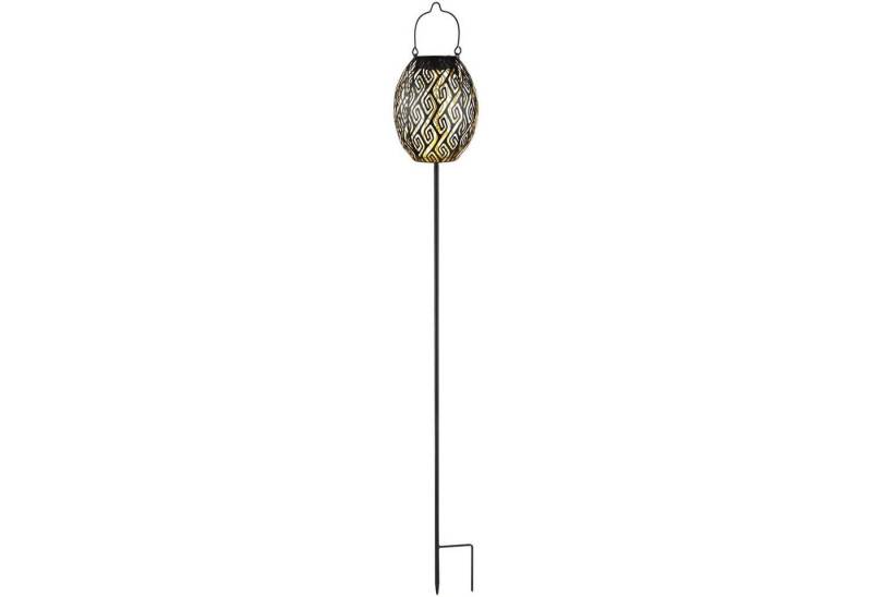 bmf-versand LED Solarleuchte Solarleuchte Garten Erdspieß Solarlampe Außenleuchte Gartenlaterne, LED fest integriert, warmweiß, Gartenbeleuchtung Laterne von bmf-versand