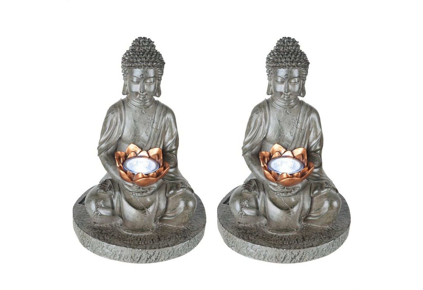 bmf-versand LED Solarleuchte Solarleuchte Garten Solarlampe Buddha 2er Set Garten Deko Außen, LED fest integriert, warmweiß, Gartenbeleuchtung bmf-versand LED Solarleuchte Solarleuchte Garten Solarlampe Buddha 2er Set Garten Deko Außen, LED fest integriert, warmweiß, Gartenbeleuchtung von bmf-versand