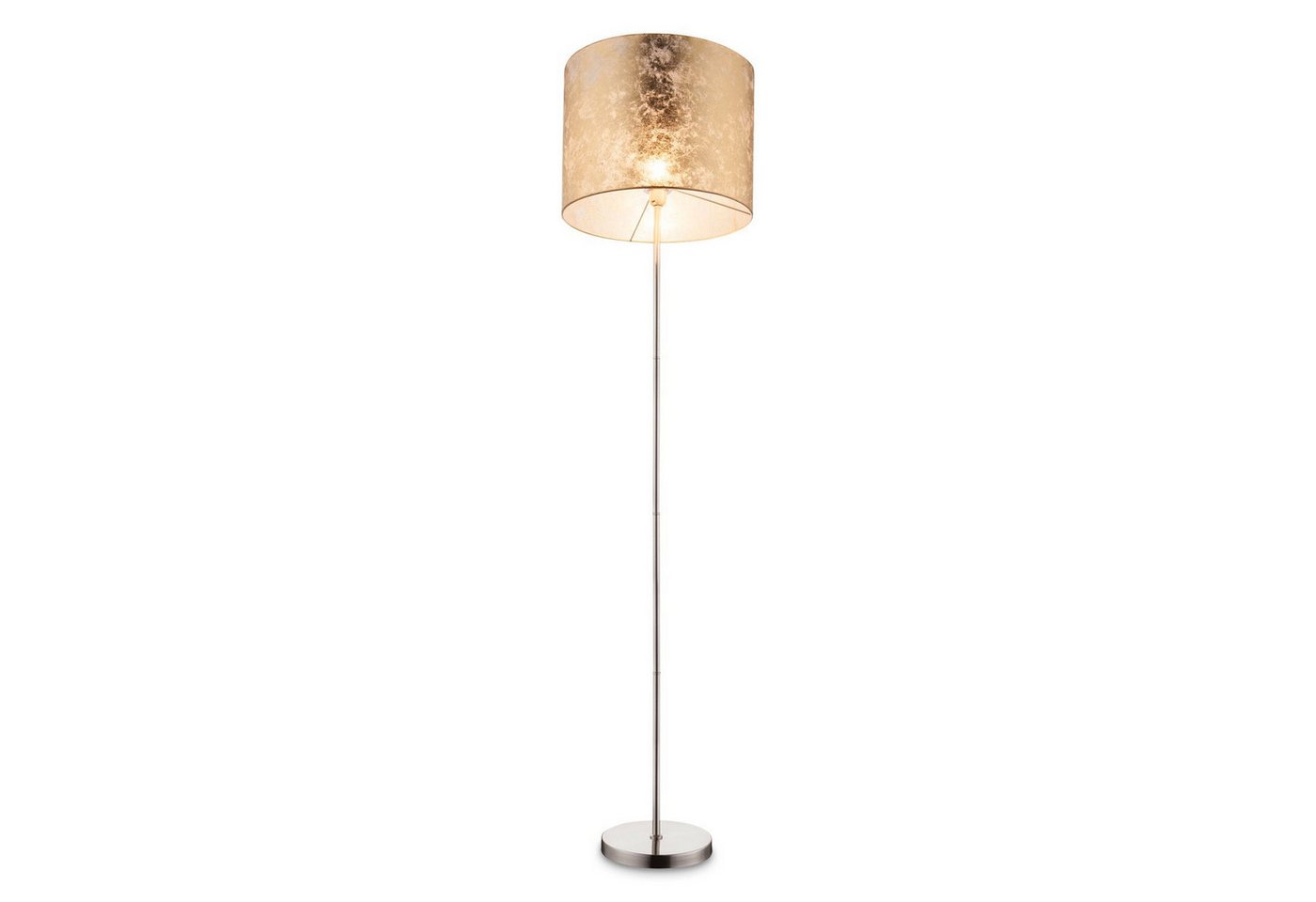 bmf-versand Stehlampe Stehlampe Wohnzimmer Gold LED Stehleuchte goldfarben Textil Schirm, inkl. LED Leuchtmittel, LED wechselbar, Warmweiß, Stoffschirm bmf-versand Stehlampe Stehlampe Wohnzimmer Gold LED Stehleuchte goldfarben Textil Schirm, inkl. LED Leuchtmittel, LED wechselbar, Warmweiß, Stoffschirm von bmf-versand