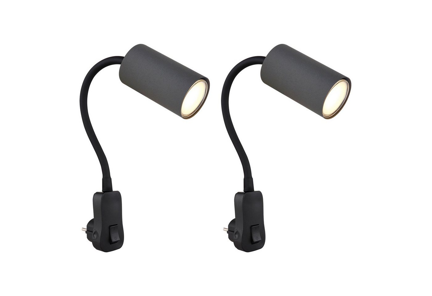 bmf-versand Wandleuchte Wandleuchten 2er Set Innen Wandlampe Schlafzimmer Steckdosenlampe, Nachttischlampen, ohne Leuchtmittel, Steckdosenleuchte bmf-versand Wandleuchte Wandleuchten 2er Set Innen Wandlampe Schlafzimmer Steckdosenlampe, Nachttischlampen, ohne Leuchtmittel, Steckdosenleuchte von bmf-versand