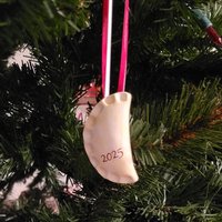2025 Datiert Pierogi Ornament 2025 Datiert Pierogi Ornament von bmwpottery