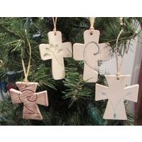 Kreuz Ornament Kreuz Ornament von bmwpottery