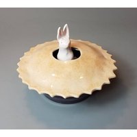 Pasteten-Vogel Dekorativer Osterhasen-Vogel Pasteten-Vogel Dekorativer Osterhasen-Vogel von bmwpottery