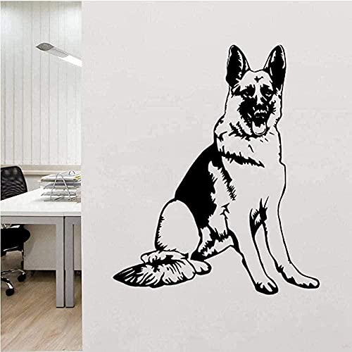 Wandtattoo Abnehmbare PVC Kunst Wandaufkleber Art Style Deutscher Schäferhund Bester Freund Schlafzimmer 58X71Cm Wandtattoo Abnehmbare PVC Kunst Wandaufkleber Art Style Deutscher Schäferhund Bester Freund Schlafzimmer 58X71Cm von bnkrtopsu
