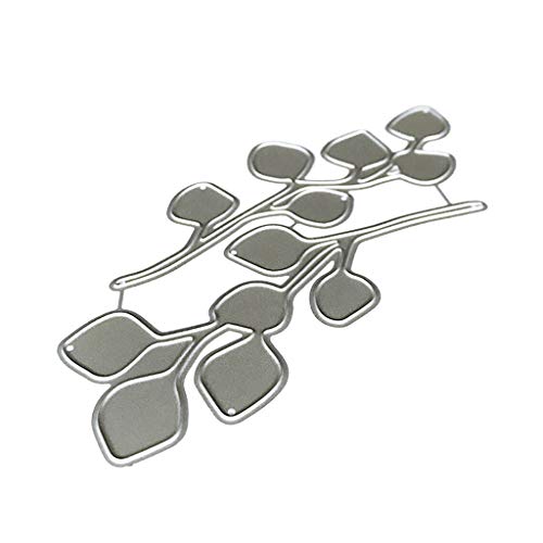 bnsggl Metall Stanzschablone Set, Scrapbooking Prägeschablonen,Blatt-Stanzformen, Metall-Schablone, Vorlage, Form aus Karbonstahl zum Prägen von Kunsthandwerk, Dekorationsformen, Zubehör bnsggl Metall Stanzschablone Set, Scrapbooking Prägeschablonen,Blatt-Stanzformen, Metall-Schablone, Vorlage, Form aus Karbonstahl zum Prägen von Kunsthandwerk, Dekorationsformen, Zubehör von bnsggl