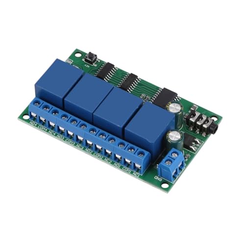 bnsggl Multifunktionales 4-Kanal DTMF Relais Steuermodul DTMF Tonsignale Decodierungsrelais Mit Anpassbarem Befehlsmodul von bnsggl