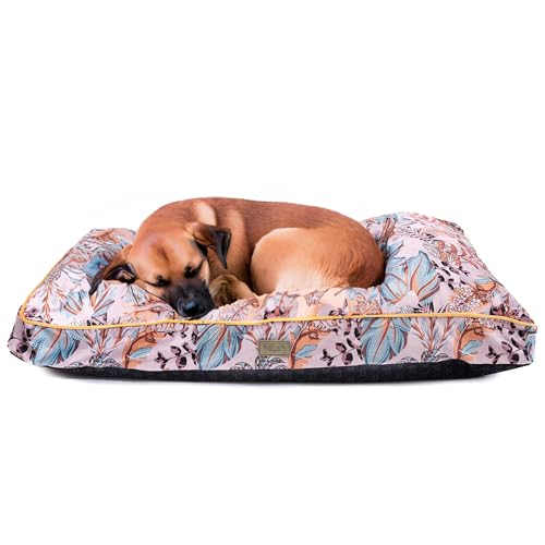 bo&flash Design Hundekissen Madison Erdem L – Formstabiles & Komfortables Hundebett – Hundematte mit waschbarem Bezug – Dog Bed rutschfest & stylisch – Hunde Kissen in Premium Qualität bo&flash Design Hundekissen Madison Erdem L – Formstabiles & Komfortables Hundebett – Hundematte mit waschbarem Bezug – Dog Bed rutschfest & stylisch – Hunde Kissen in Premium Qualität von bo&flash