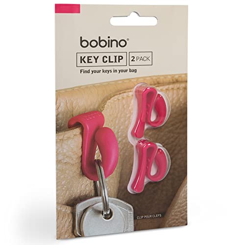 Bobino KECL2RU Schlüsselhaken, 2-er Pack Rubinfarben Bobino KECL2RU Schlüsselhaken, 2-er Pack Rubinfarben von Bobino