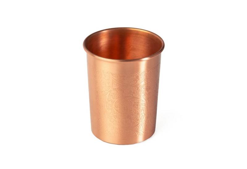 bodhi Becher Kupferbecher, 2er Set, 250 ml Ornaments, Kupfer von bodhi