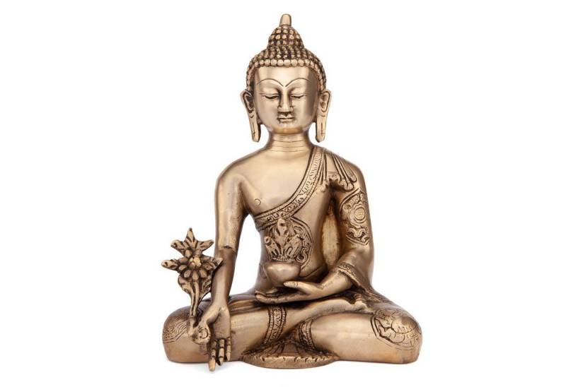 bodhi Buddhafigur Buddha Statue, Messing, ca. 18 cm von bodhi