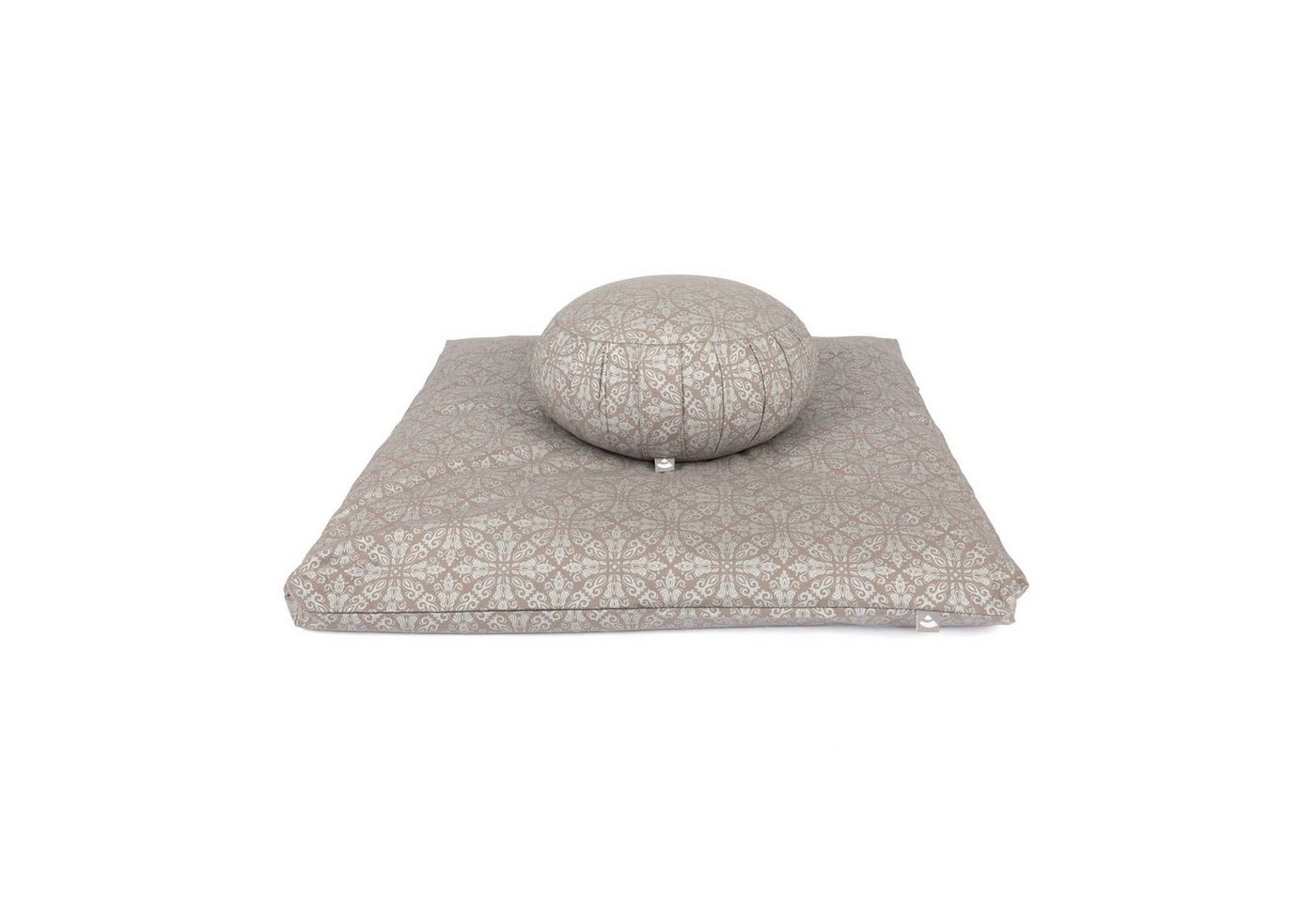 bodhi Meditationskissen Meditations-Set: Meditationskissen + Zabuton, Raja, taupe/silber bodhi Meditationskissen Meditations-Set: Meditationskissen + Zabuton, Raja, taupe/silber von bodhi