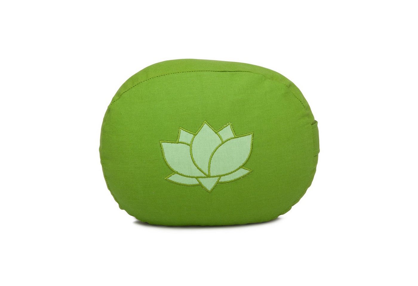 bodhi Meditationskissen Meditationskissen OVAL mit Lotus Stickerei, aus Bio-Baumwolle von bodhi