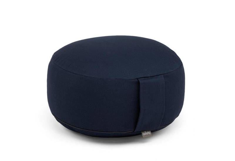 bodhi Meditationskissen Meditationskissen RONDO ECO, Füllung: Dinkel dunkelblau von bodhi