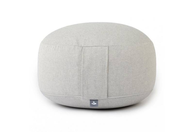 bodhi Meditationskissen RONDO Meditationskissen CLASSIC dobby grau, Kapok von bodhi