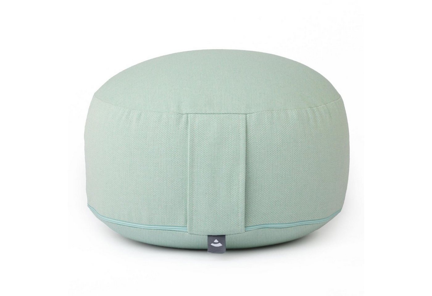 bodhi Meditationskissen RONDO Meditationskissen CLASSIC dobby mint, Dinkelhülsen von bodhi