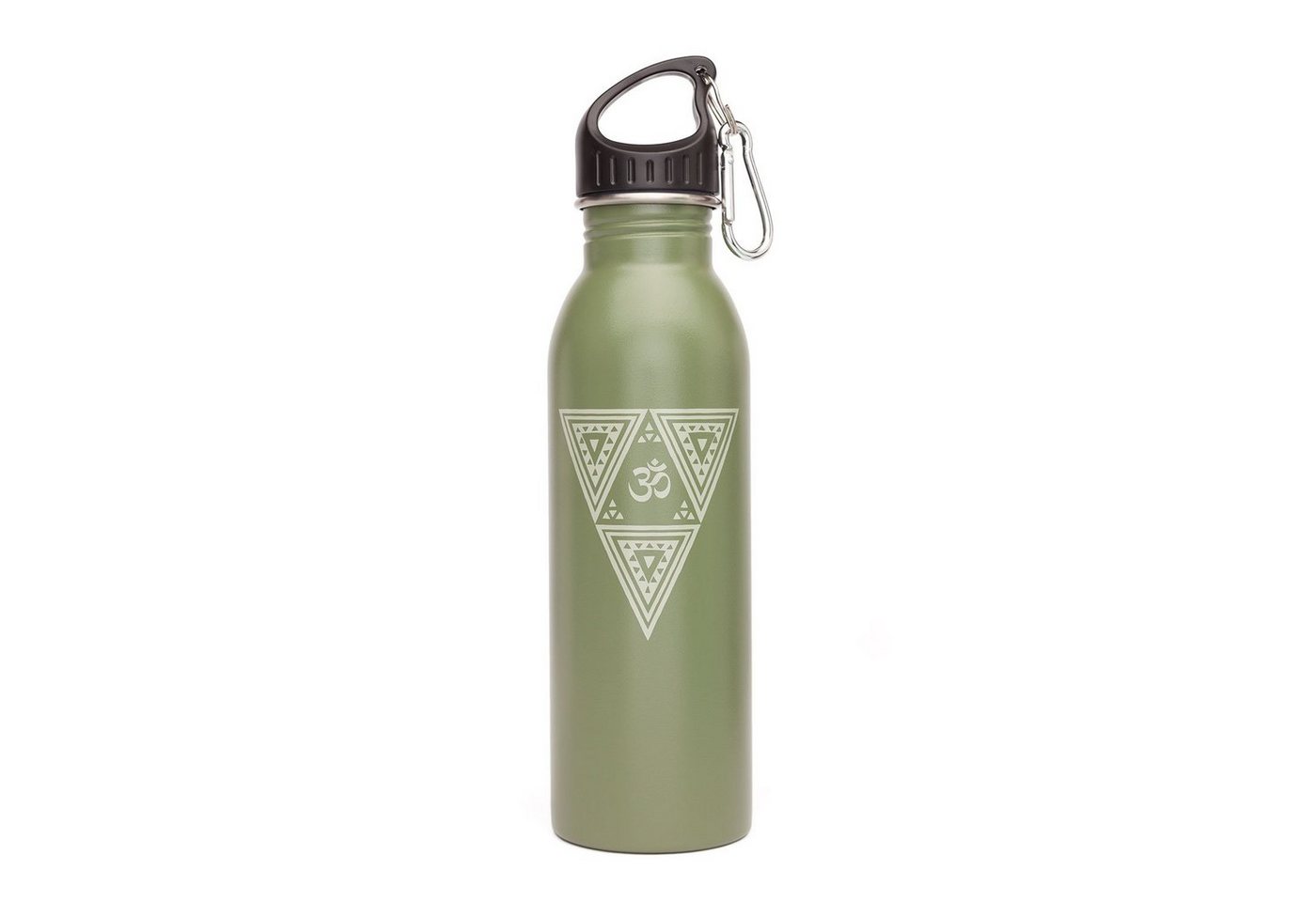 bodhi Trinkflasche Edelstahl-Trinkflasche, 700 ml, unifarben mit Print OM Triangle bodhi Trinkflasche Edelstahl-Trinkflasche, 700 ml, unifarben mit Print OM Triangle von bodhi