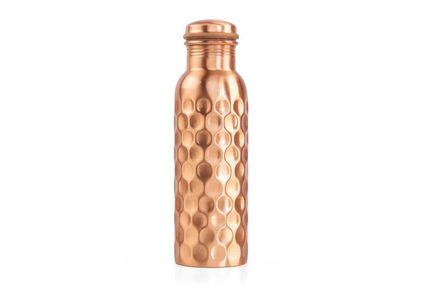 bodhi Trinkflasche Kupferflasche, 800 ml Diamant-Design, gehämmert bodhi Trinkflasche Kupferflasche, 800 ml Diamant-Design, gehämmert von bodhi