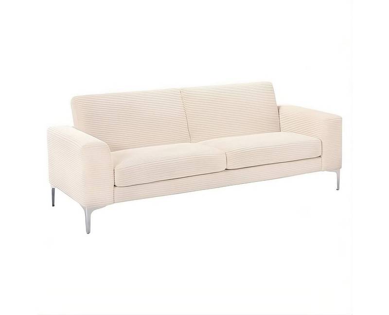 boho living® 3-Sitzer Cord Sofa, Cordsofa, im Vintage-Look von boho living®