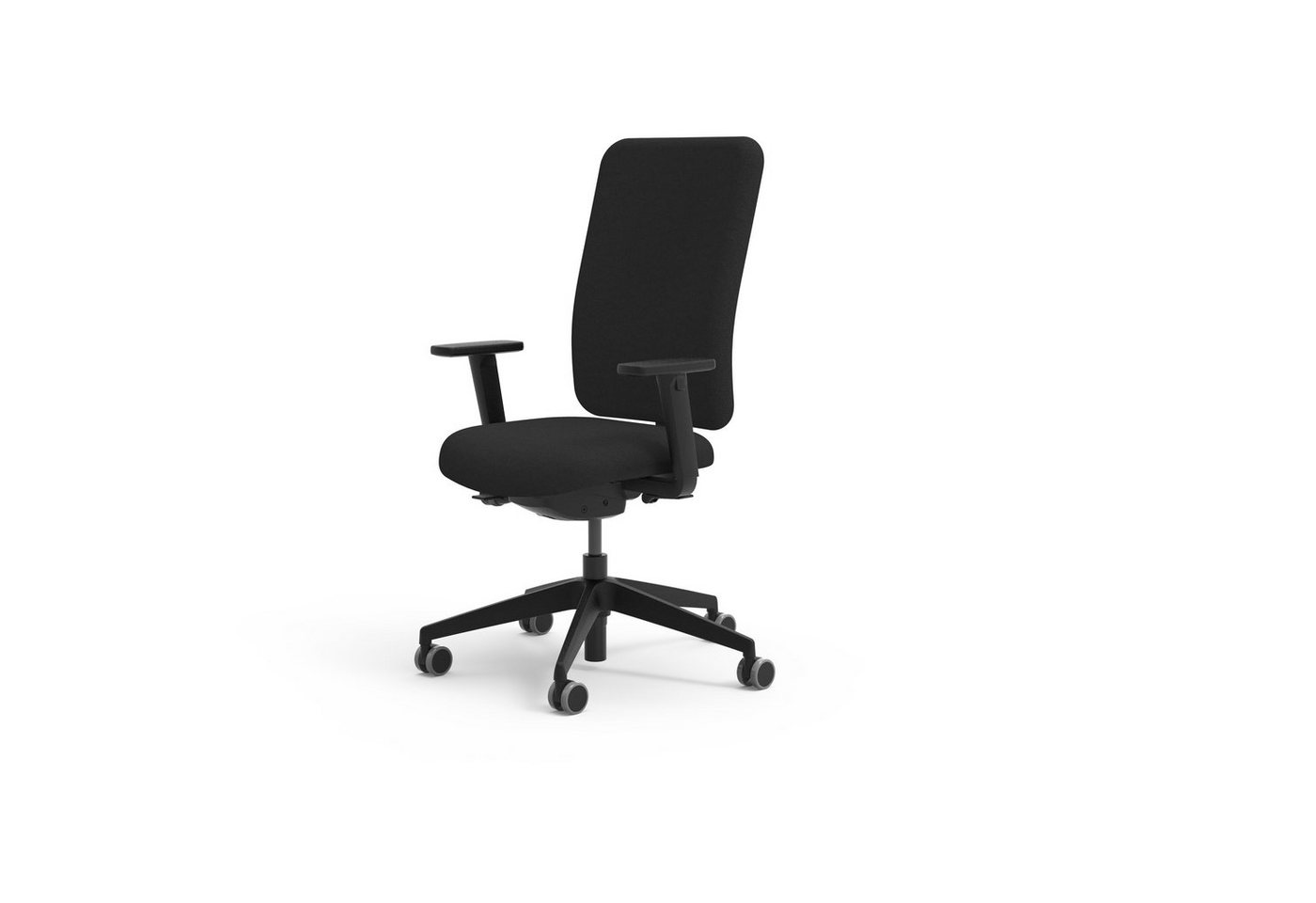 boho office® Drehstuhl Ergon, in Schwarz, Made in Germany, Sitzfläche und Armlehnen verstellbar von boho office®