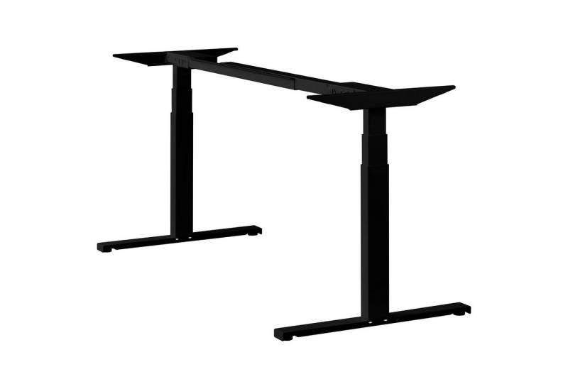 boho office® Schreibtisch Easydesk, elektrisch stufenlos höhenverstellbar in Schwarz - Made in Denmark von boho office®