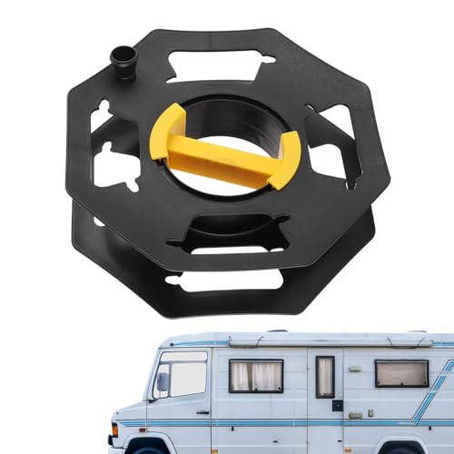 boiler Kabelaufbewahrungsrad - Robuster Halter und Wickel für Kabel - Tragbarer Kabeltrommel-Verlängerungskabel-Organizer für Camping, Wohnmobil, Boote von boiler