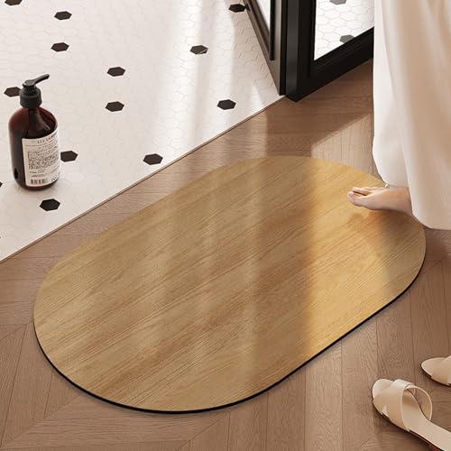 boiszeda Holzmaserung-Teppich Naturthema rutschfeste Badewannenmatte saugfähige Badematten schnell trocknender Teppich für Schlafzimmer Küche Toilette Tür boiszeda Holzmaserung-Teppich Naturthema rutschfeste Badewannenmatte saugfähige Badematten schnell trocknender Teppich für Schlafzimmer Küche Toilette Tür von boiszeda