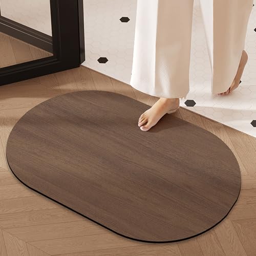 boiszeda Holzmaserung-Teppich Naturthema rutschfeste Badewannenmatte saugfähige Badematten schnell trocknender Teppich für Schlafzimmer Küche Toilette Tür boiszeda Holzmaserung-Teppich Naturthema rutschfeste Badewannenmatte saugfähige Badematten schnell trocknender Teppich für Schlafzimmer Küche Toilette Tür von boiszeda