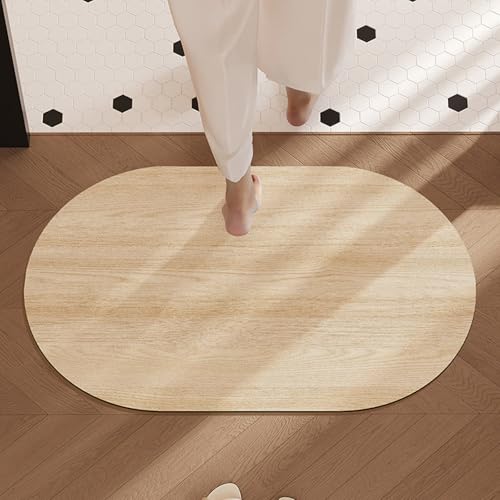 boiszeda Holzmaserung-Teppich Naturthema rutschfeste Badewannenmatte saugfähige Badematten schnell trocknender Teppich für Schlafzimmer Küche Toilette Tür boiszeda Holzmaserung-Teppich Naturthema rutschfeste Badewannenmatte saugfähige Badematten schnell trocknender Teppich für Schlafzimmer Küche Toilette Tür von boiszeda