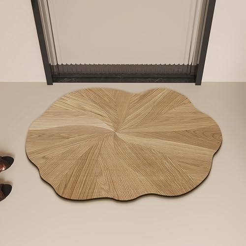 boiszeda Holzmaserung-Teppich Naturthema rutschfeste Badewannenmatte saugfähige Badematten schnell trocknender Teppich für Schlafzimmer Küche Toilette Tür boiszeda Holzmaserung-Teppich Naturthema rutschfeste Badewannenmatte saugfähige Badematten schnell trocknender Teppich für Schlafzimmer Küche Toilette Tür von boiszeda