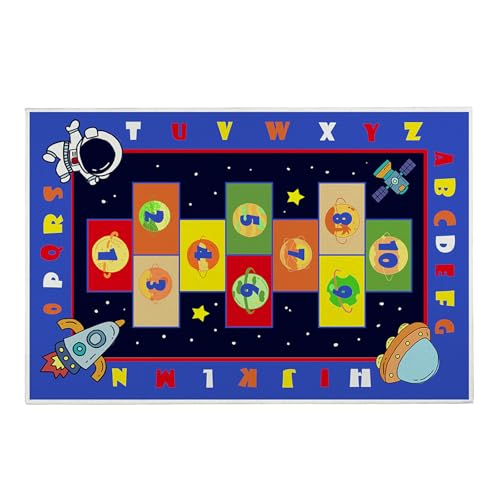 boiszeda Spielteppich Ideal für Kinder Lernspielzeug Straßenverkehr Stadtleben Rollenspielbereich Teppich Autoteppich Spielteppich Faltbar für Jungenzimmer Spielzimmer von boiszeda