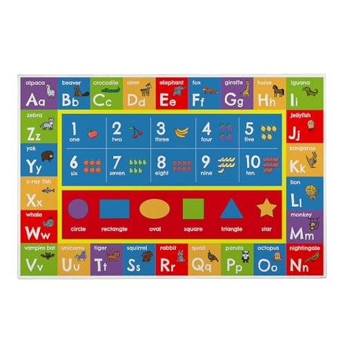 boiszeda Spielteppich Ideal für Kinder Lernspielzeug Straßenverkehr Stadtleben Rollenspielbereich Teppich Autoteppich Spielteppich Faltbar für Jungenzimmer Spielzimmer von boiszeda