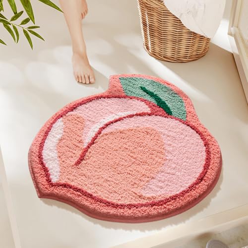 boiszeda Süße Badezimmerteppiche Lustiger Obstteppich Weicher Plüsch Flauschige Badematte Saugfähig rutschfest Zitrone Pfirsich Banane Avocado Scheiben Teppich für Badezimmer Küche Wohnzimmer boiszeda Süße Badezimmerteppiche Lustiger Obstteppich Weicher Plüsch Flauschige Badematte Saugfähig rutschfest Zitrone Pfirsich Banane Avocado Scheiben Teppich für Badezimmer Küche Wohnzimmer von boiszeda