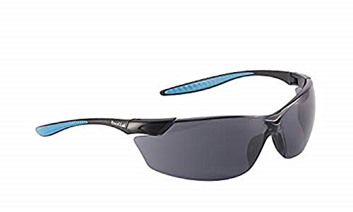 Bollé Safety PSSMAMB-407, Schwarz und Blaue Schutzbrille, Smoke Lenses, Einheitsgröße Serie MAMBA von Bollé