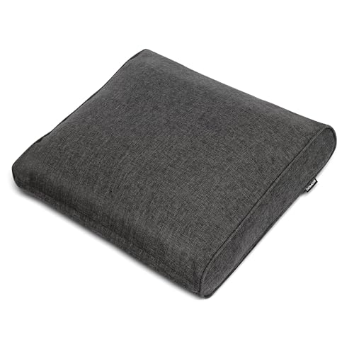 bomoe hochwertiges Outdoor Loungekissen 60x40cm – Bequemes Rückenkissen 10cm dick Polster Bezug Waschbar Gartenkissen UV-Schutz – Rattan Lounge Auflage Gartenmöbel Sitzauflage Anthrazit – ilano bomoe hochwertiges Outdoor Loungekissen 60x40cm – Bequemes Rückenkissen 10cm dick Polster Bezug Waschbar Gartenkissen UV-Schutz – Rattan Lounge Auflage Gartenmöbel Sitzauflage Anthrazit – ilano von bomoe