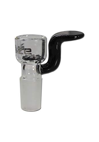 Blaze Glaskopf mit Sieb und Griff - schwarz NS 19 von bong- discount.de