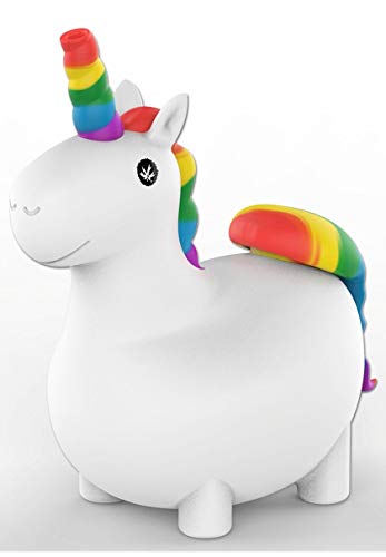 PieceMaker 'Unicorn' | 15 cm | Silikon-Bong Rainbow von bong- discount.de