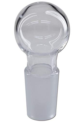 bong-discount Bong-Zubehör: Sonstige Bauteile | NS 19 (18,8mm) | Glas, klar | Blindstopfen, Reinigungs-Verschluss, Stöpsel von bong- discount.de