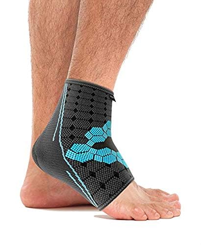 bonmedico Ekto, Ankle Support For Better Blood Circulation - Sports Ankle Brace - Ankle Brace For Tendonitis - Ankle Brace For Men and Women (M) von bonmedico