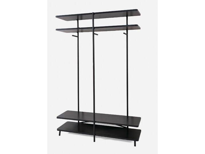 bonprix Garderobe, 178x120x38,5 cm, Platzwunder: Deine Garderobe für alles Wichtige, schwarz von bonprix