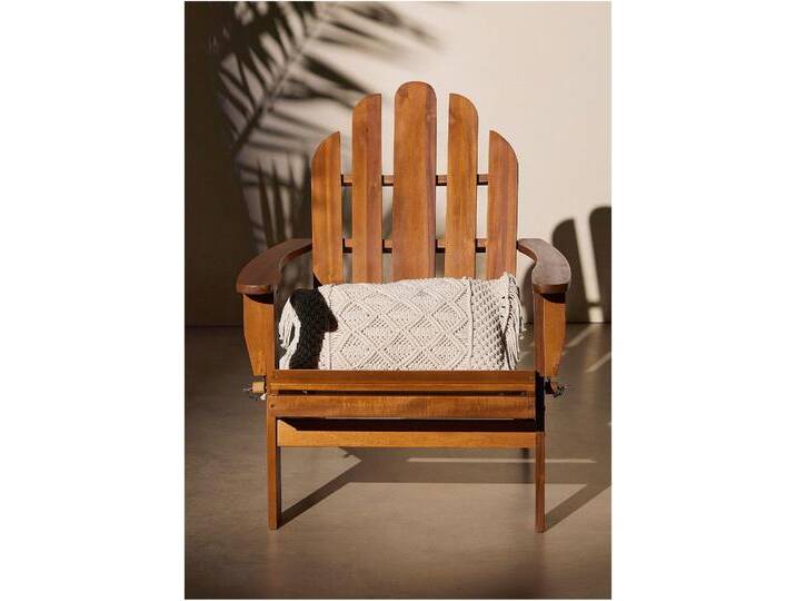 bonprix Gartensessel, 87x69x93 cm, Vollholz Deckchair in natur, beige, aus Akazie von bonprix