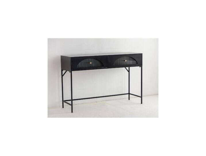 bonprix Konsole, 80x120x40 cm, Moderne Konsole mit Schubladen, schwarz von bonprix