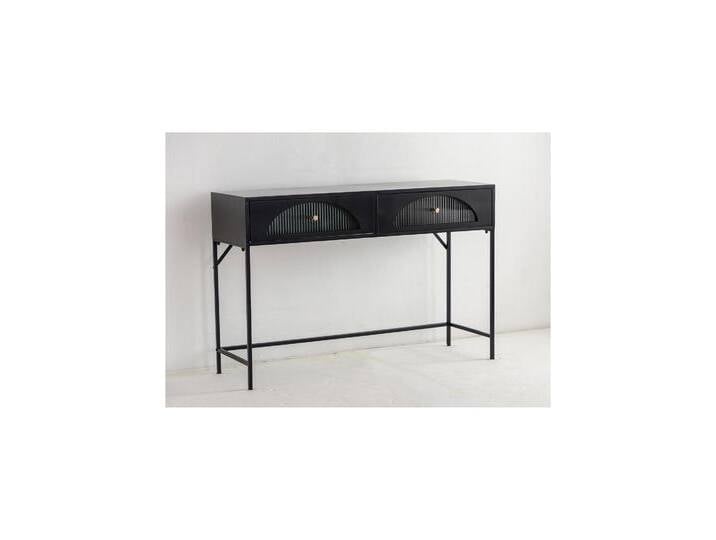 bonprix Konsole, 80x120x40 cm, Moderne Konsole mit Schubladen, schwarz von bonprix