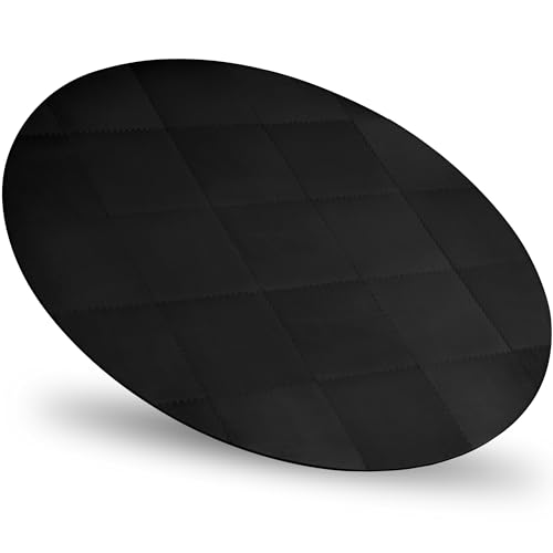 Whirlpool Unterlage rund 240cm - Bodenmatte für Outdoor Whirlpools - Schützt & Isoliert - Poolunterlage Pool Untergrund, schwarz Whirlpool Unterlage rund 240cm - Bodenmatte für Outdoor Whirlpools - Schützt & Isoliert - Poolunterlage Pool Untergrund, schwarz von bonsport